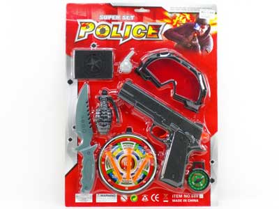 Soft Bullet Gun & Police Set toys