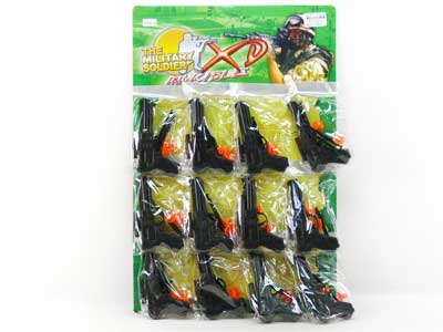 Solf Bullet Gun Set(12in1) toys