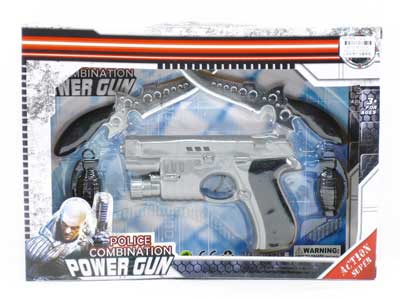 Fire Stone Gun W/L& Police Set toys