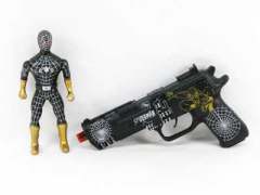 Gun&Super Man W/L(2C) toys