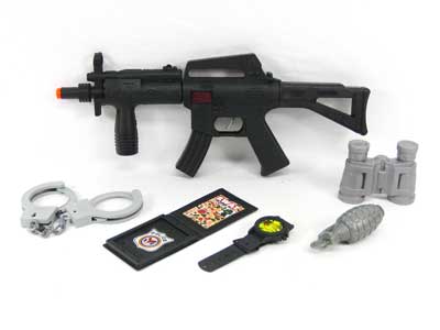 Fire Stone Gun & Police Set toys