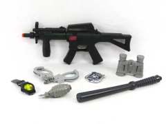 Fire Stone Gun & Police Set toys