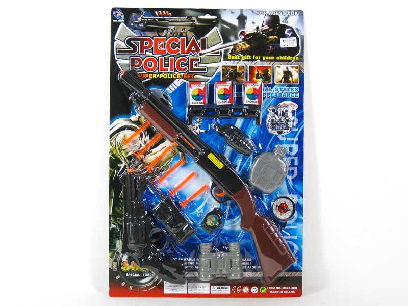 Soft Bullet Gun Set(2in1) toys