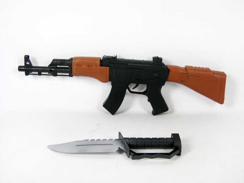Friction Gun & Knives toys