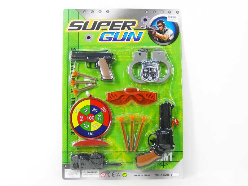 Soft Bullet Gun Set(2in1) toys