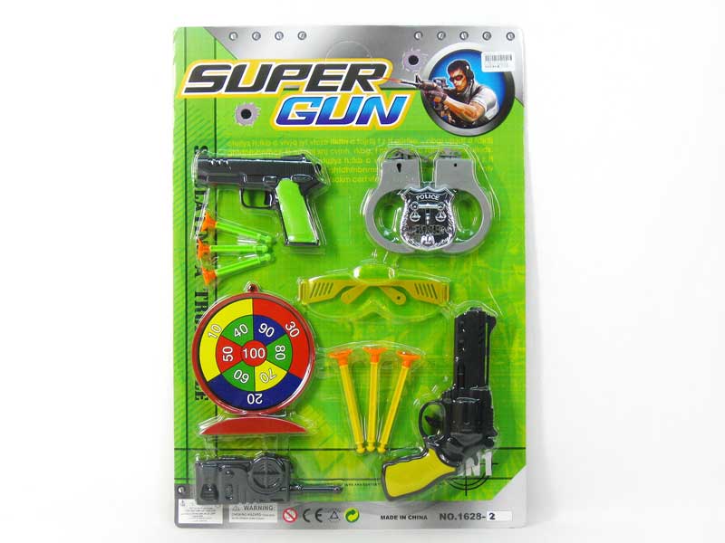 Soft Bullet Gun Set(2in1) toys