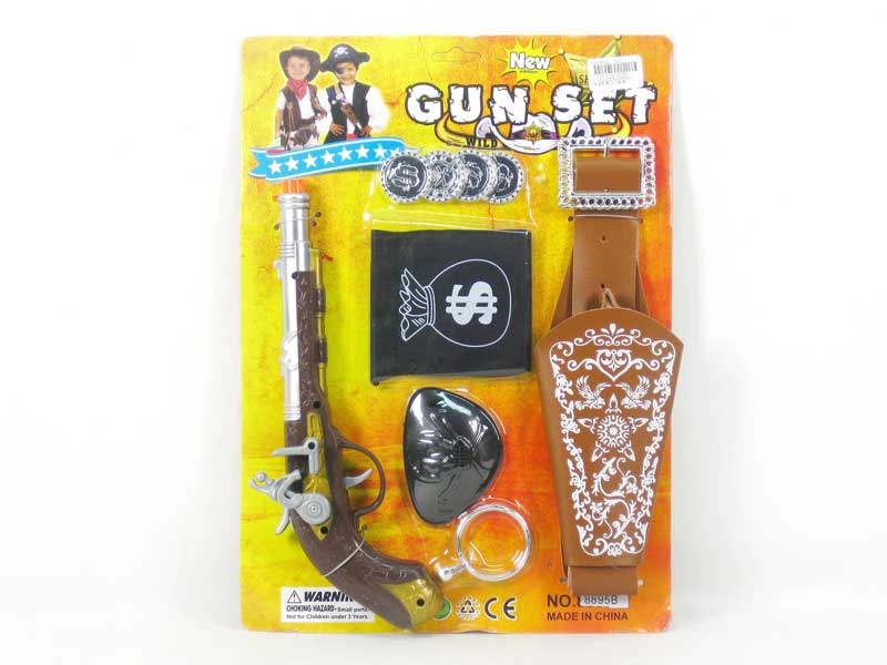 Pirate Gun Set W/IC toys