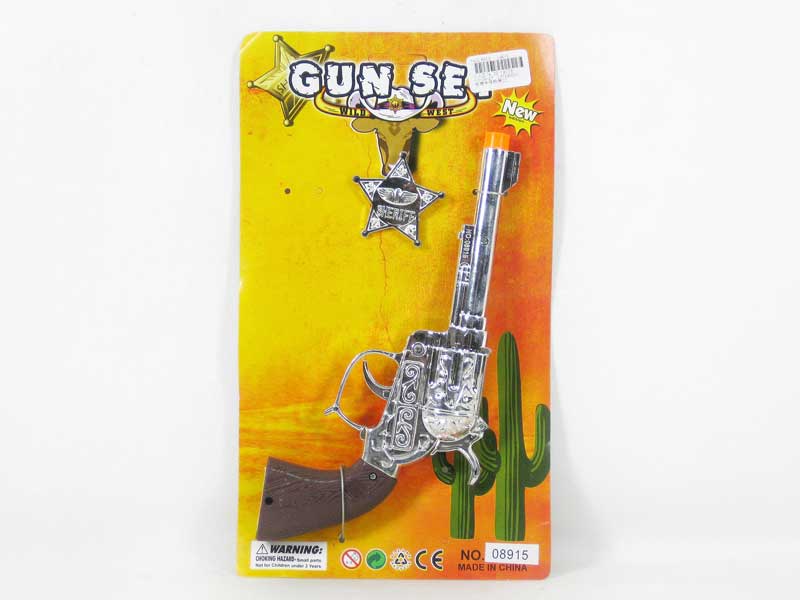 Cowpoke Gun Set W/IC toys