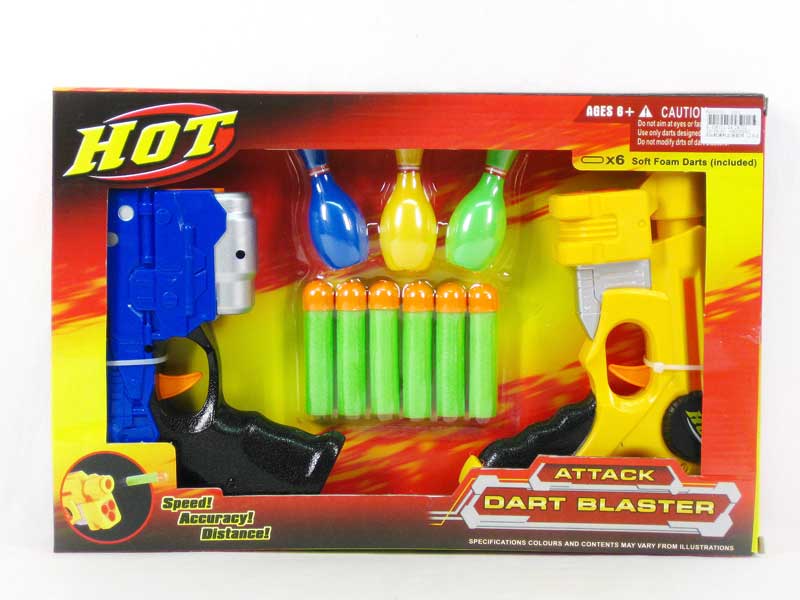 EVA Soft Bullet Gun & Bowling(2in1) toys