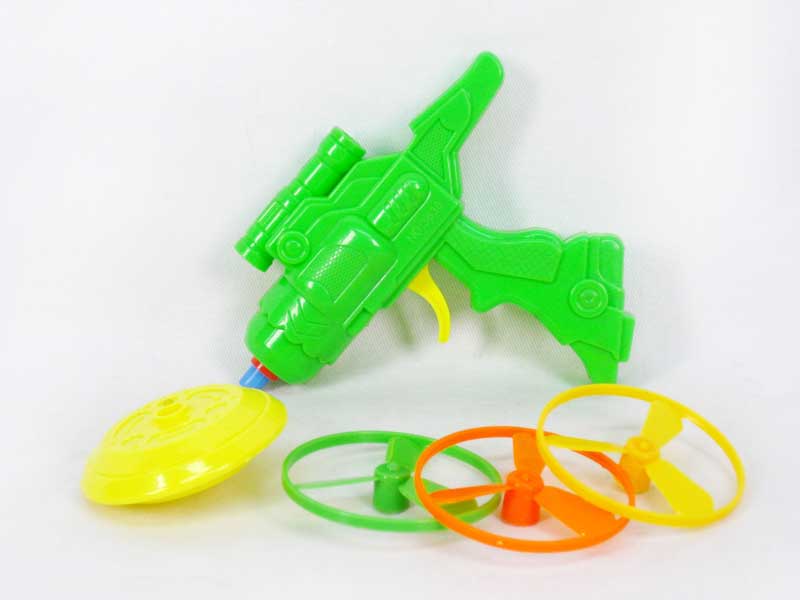 Top Flying Disk Gun W/L(3C) toys