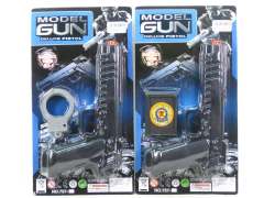 Friction Cap Gun Set(2S) toys