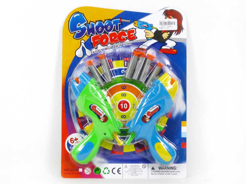 Soft Bullet Gun(2in1) toys