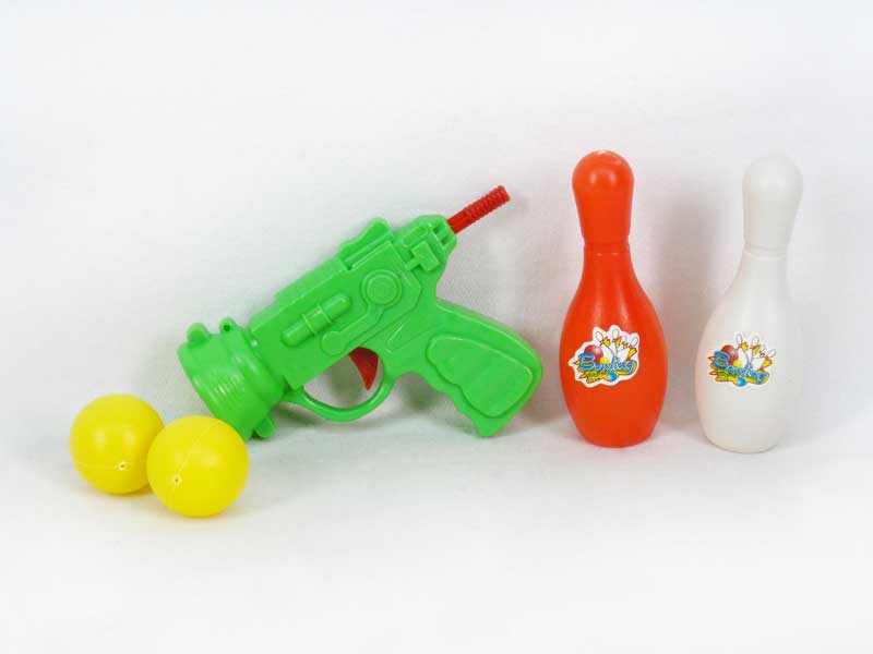 Pingpong Gun & Bowlling(3C) toys