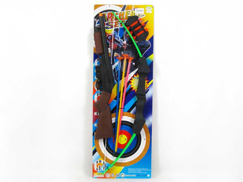  Bow and arrow & Soft Bullet Gun toys