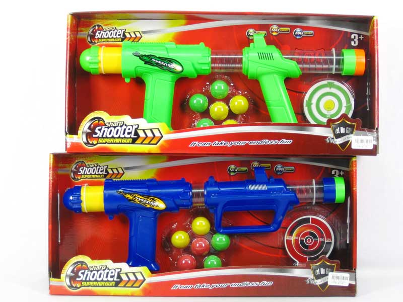 EVA PingPong Gun Set(2S) toys