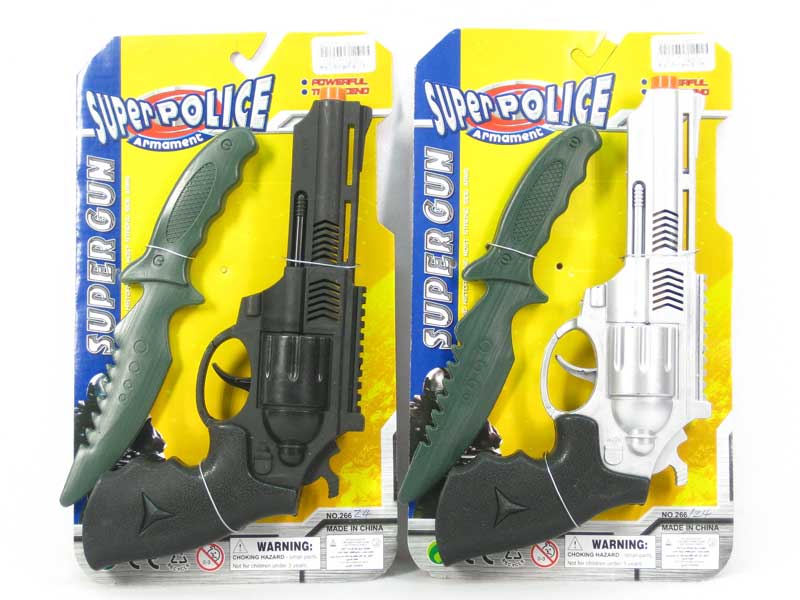 Friction Cap Gun Set(2C) toys