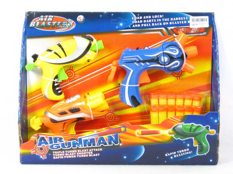 Soft Bullet Gun(3in1) toys