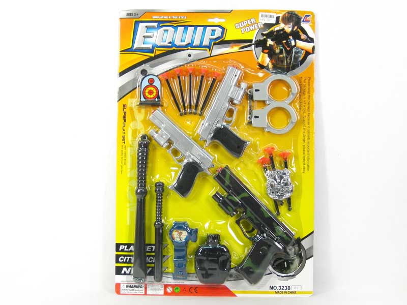 Soft Bullet Gun Set(3in1) toys