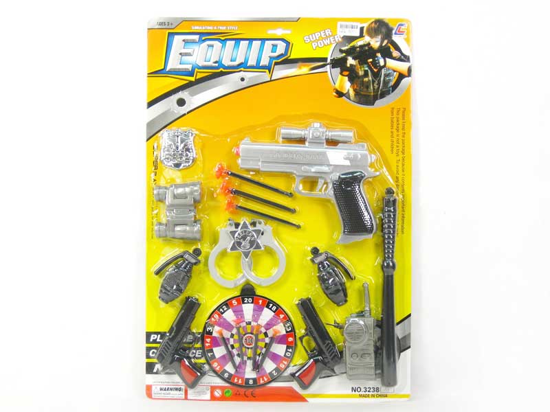 Soft Bullet Gun Set(3in1) toys