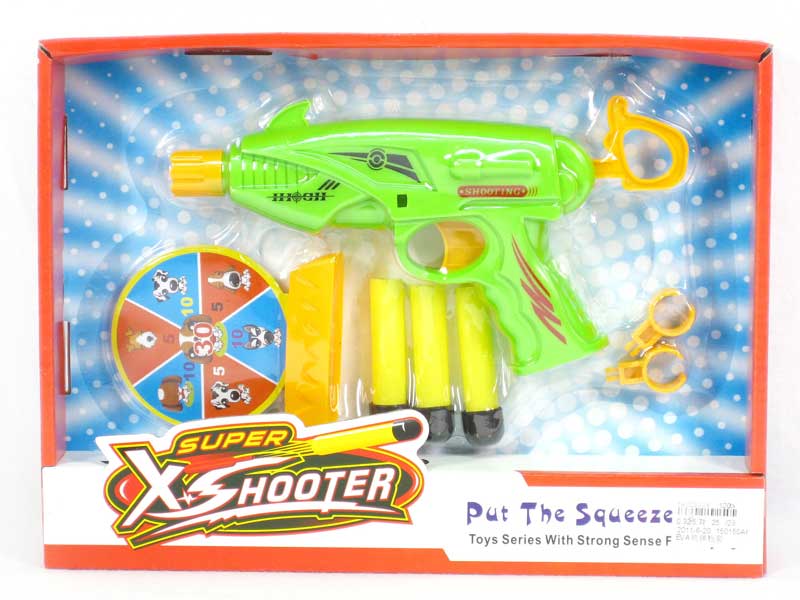 EVA Soft Bullet Gun Set toys