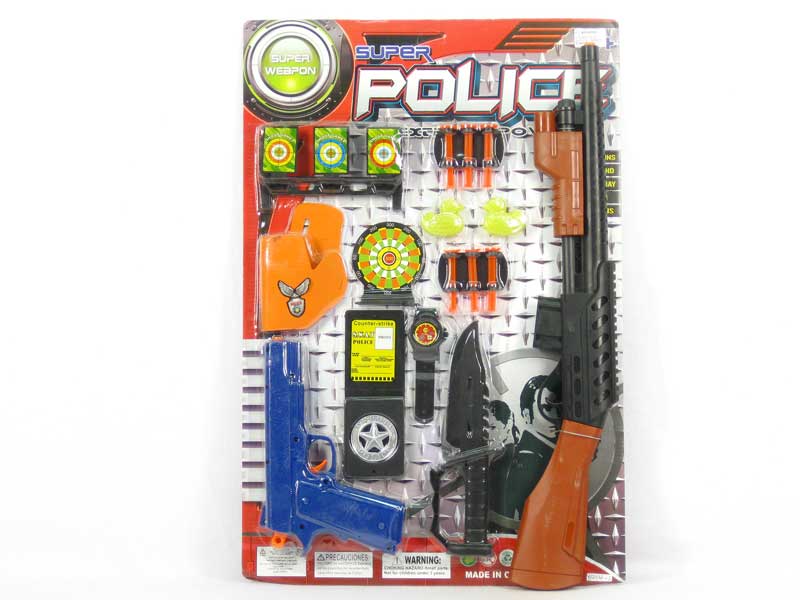 Soft Bullet Gun Set(2in1) toys