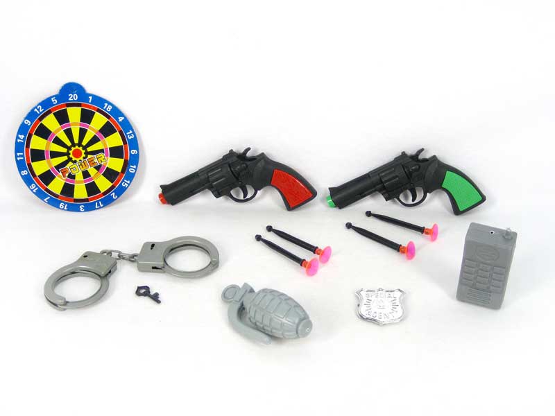 Soft Bullet Gun Set(2in1) toys