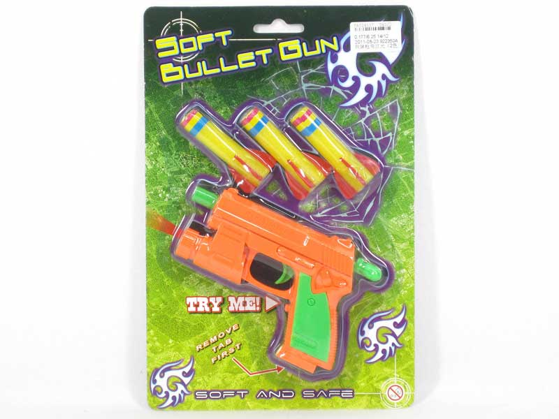 Soft Bullet Gun W/L(2C) toys