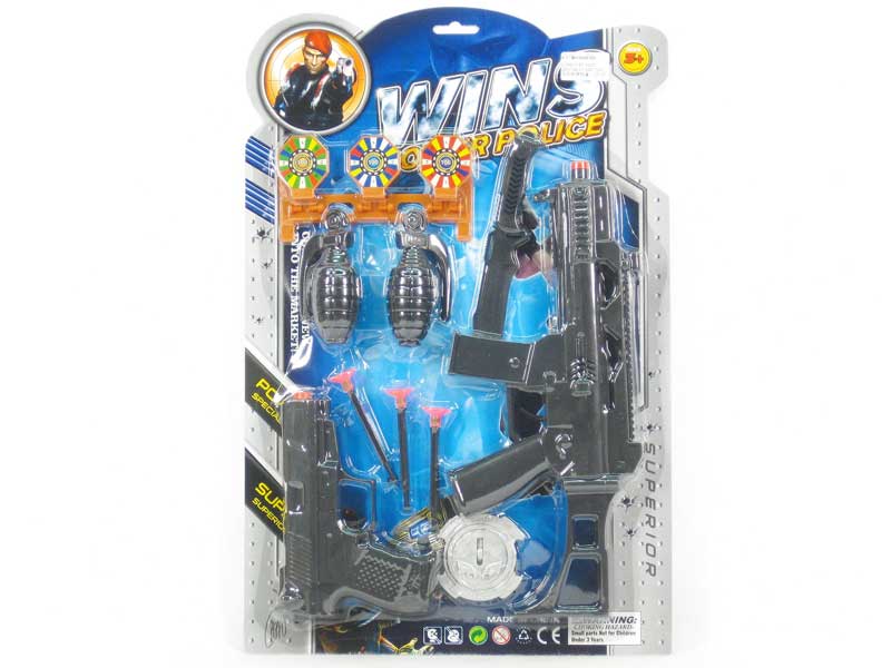 Soft Bullet Gun Set(2in1) toys