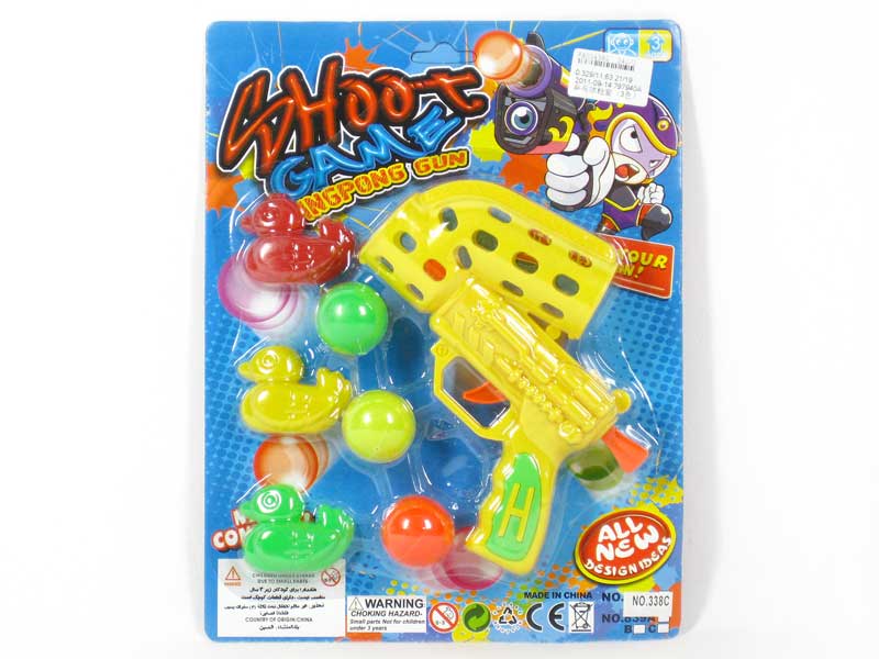 Pingpong Gun Set(3C) toys