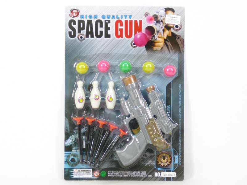 Pingpong Gun & Soft Bullet Gun(2C) toys