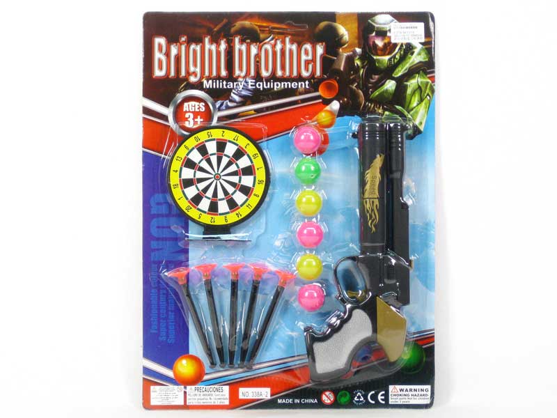 Pingpong Gun Set & Soft Bullet Gun(2C) toys