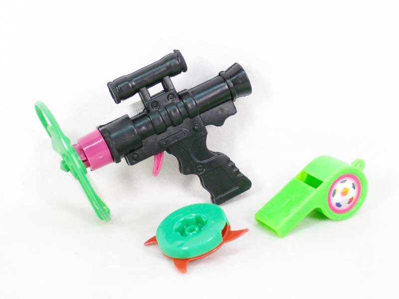 Flying Dick Gun & Whistle toys