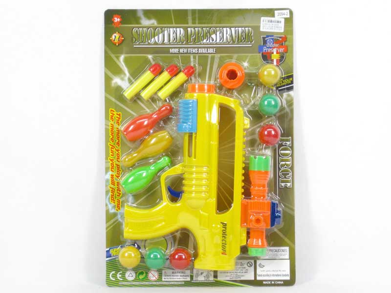 Soft Bullet Gun Set W/L_IC toys