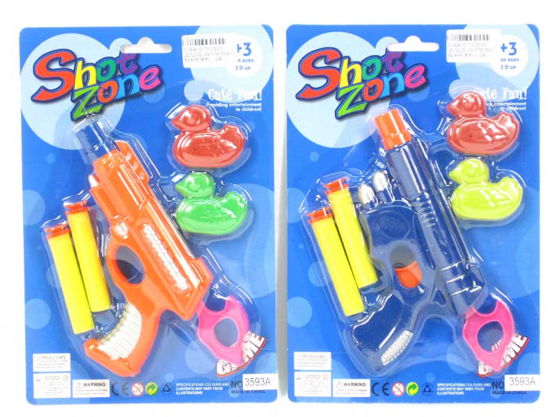 EVA Soft Bullet Gun Set(2S) toys