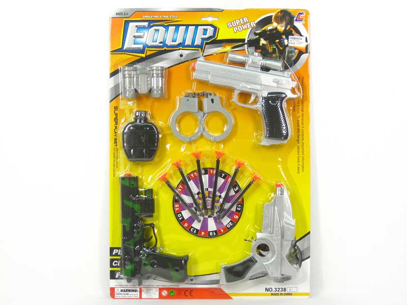 Soft Bullet Gun Set(3in1) toys