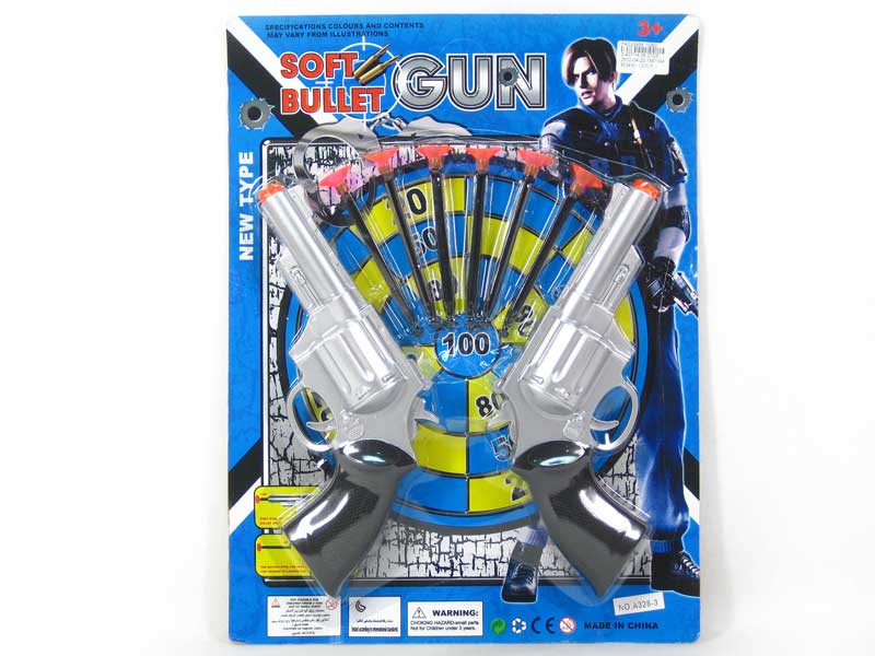 Soft Bullet Gun(2in1) toys