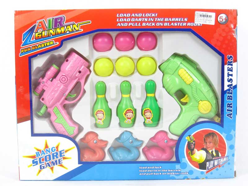 Ping-pong Gun(2in1) toys