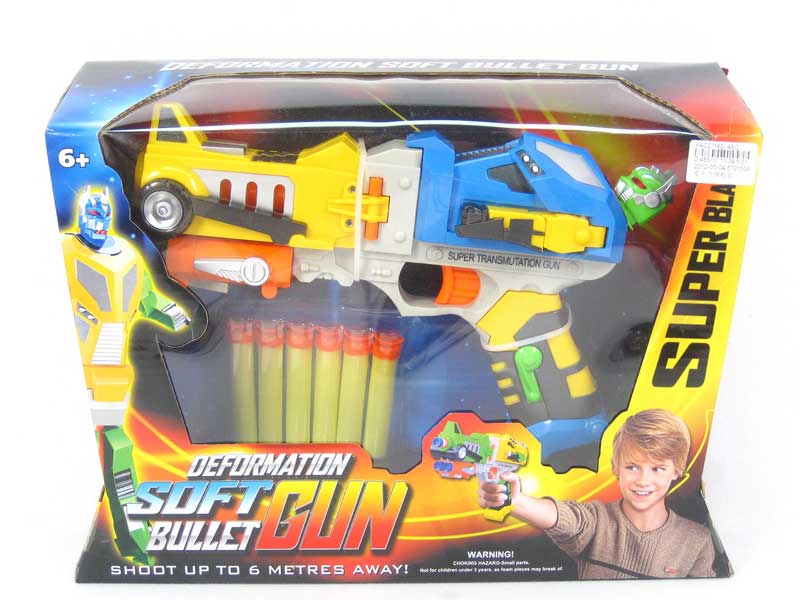 Transforms Soft Bullet Gun Set toys