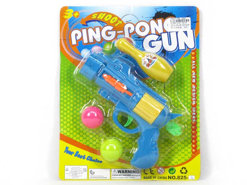 Pingpong Gun Set(4C) toys