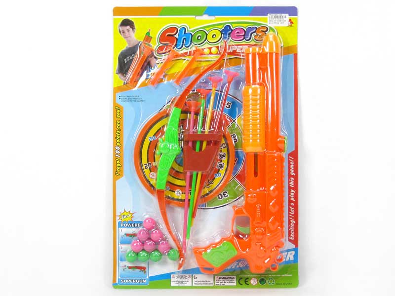 Pingpong Gun Set(3C) toys