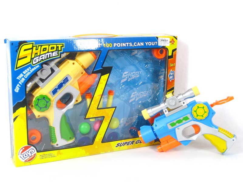 Shooting Gun(2in1) toys