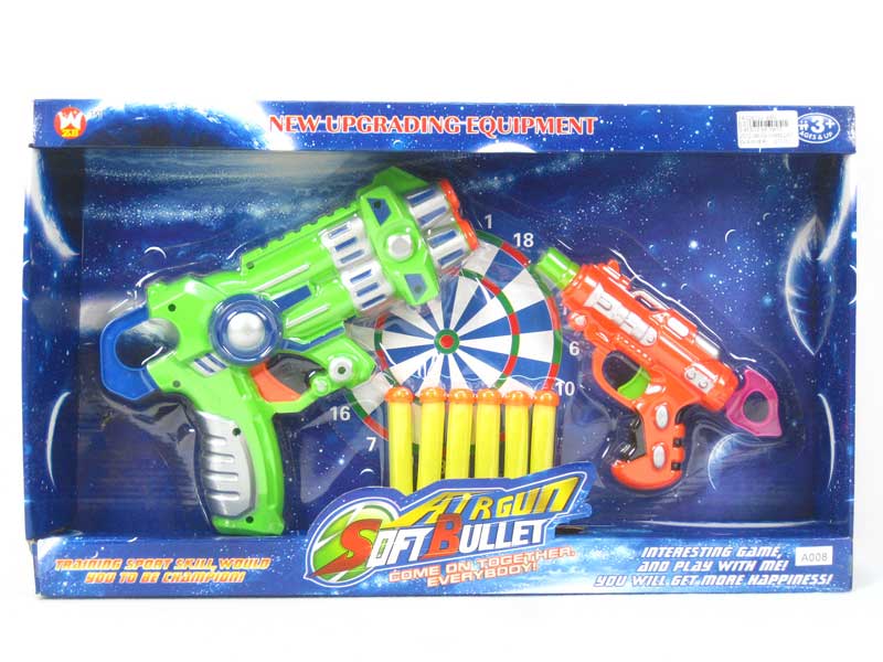 EVA Soft Bullet Gun(2in1) toys