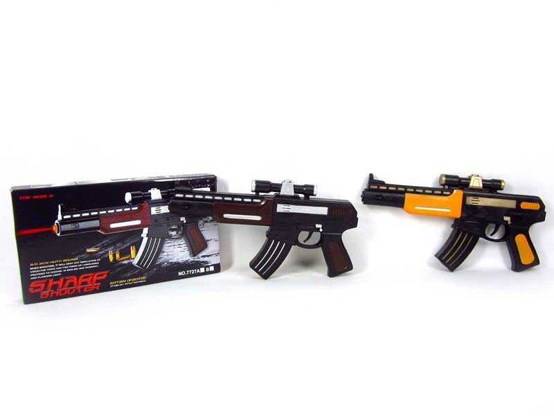 Friction Gun W/L(2C) toys