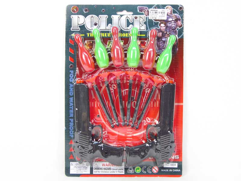 Soft Bullet Gun Set(2in1) toys