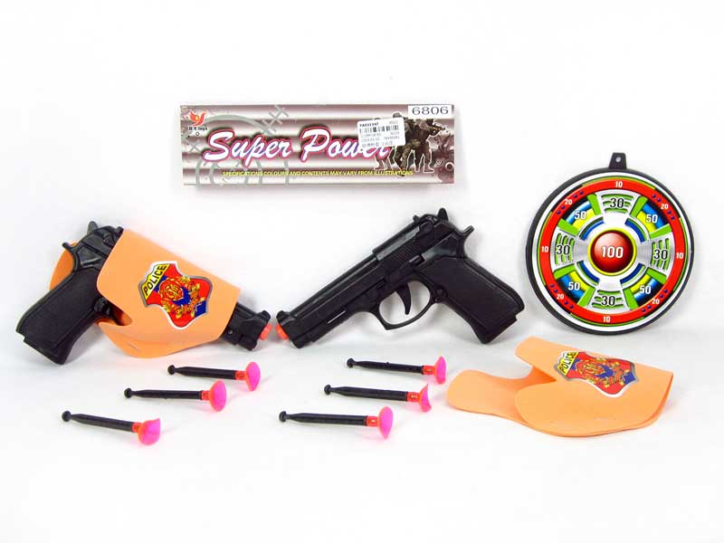 Soft Bullet Gun Set(2in1) toys