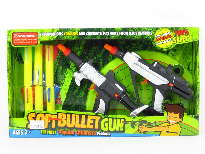 Soft Bullet Gun(2in1) toys