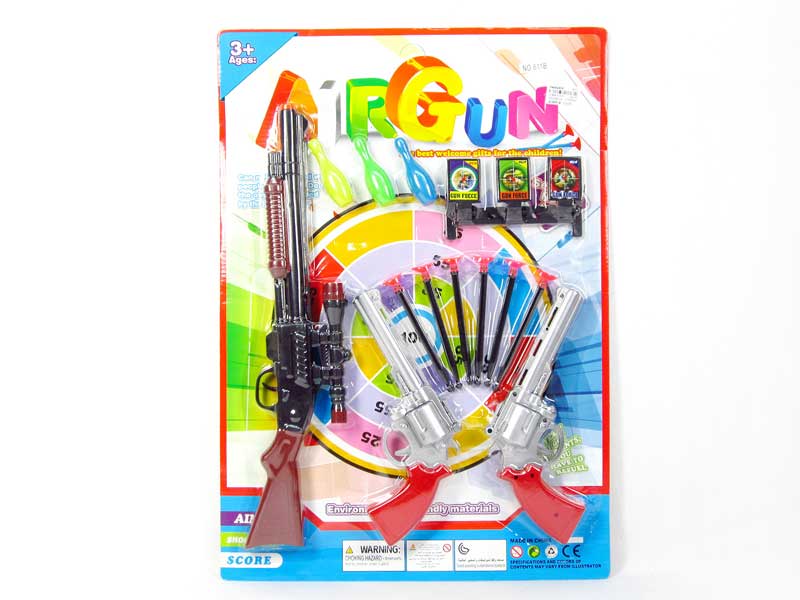 Soft Bullet Gun Set(3in1) toys