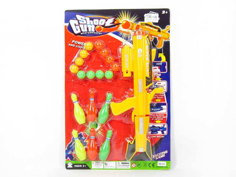 Gun Set W/Infrared(2C) toys