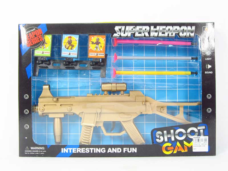 Soft Bullet Gun Set W/L_S toys
