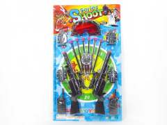 Soft Bullet Gun Set(2in1) toys